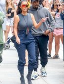 Kim Kardashian Pokies Out in New York