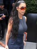 Kim Kardashian Pokies Out in New York