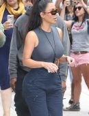 Kim Kardashian Pokies Out in New York