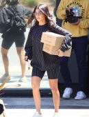 Kourtney Kardashian Out and About in Calabasas