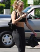 Miley Cyrus Outside a Gym in Los Angeles
