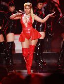 Nicki Minaj Performing Onstage at 2018 BET Awards in Los Angeles