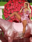 Nicki Minaj Performing Onstage at 2018 BET Awards in Los Angeles