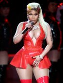Nicki Minaj Performing Onstage at 2018 BET Awards in Los Angeles