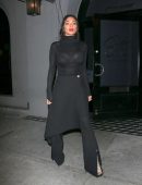 Nicole Scherzinger in See-Through Out in West Hollywood