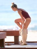 Renee Bargh in Bikini at the Gold Coast