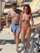 Rita Ora Wearing a Bikini in Tuscany