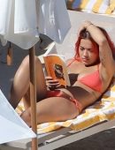 Rita Ora Wearing a Bikini in Tuscany