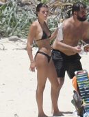 Sofia Richie in Bikini at the Beach in St Barts