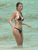 Sofia Richie in Bikini at the Beach in St Barts