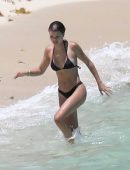 Sofia Richie in Bikini at the Beach in St Barts