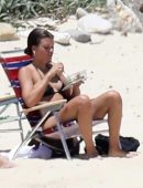 Sofia Richie in Bikini at the Beach in St Barts