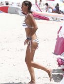 Adriana Fossa in Bikini at Miami Beach