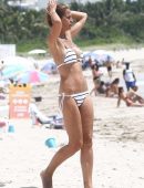 Adriana Fossa in Bikini at Miami Beach