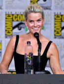 Alice Eve at Marvel's "Iron Fist" Panel During Comic-Con in San Diego
