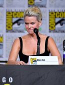 Alice Eve at Marvel's "Iron Fist" Panel During Comic-Con in San Diego