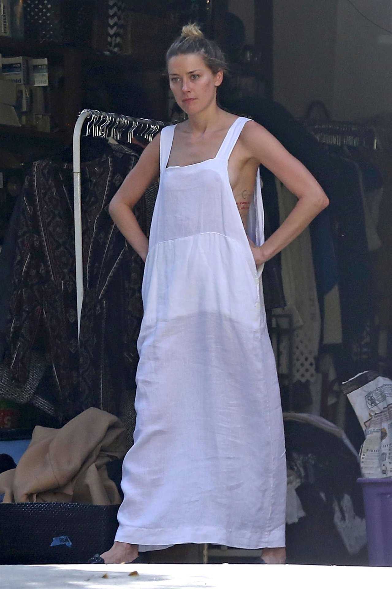 Amber Heard Out in Los Angeles