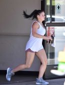 Ariel Winter Leggy in Shorts Out in Los Angeles
