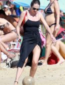 Candice Swanepoel in Swimsuit at the Beach in Espirito Santo, Brazil