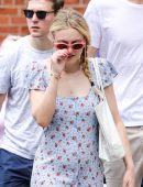 Dakota Fanning Out and About in NYC