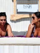 Demi Rose and Alexandra Cane in Bikini on the Beach in Cape Verde