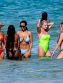 Devin Brugman in Bikini on the Beach in Miami
