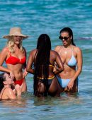 Devin Brugman in Bikini on the Beach in Miami