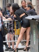 Dua Lipa Upskirt, Out in New York
