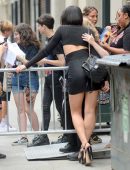 Dua Lipa Upskirt, Out in New York