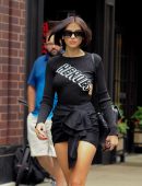 Dua Lipa Upskirt, Out in New York
