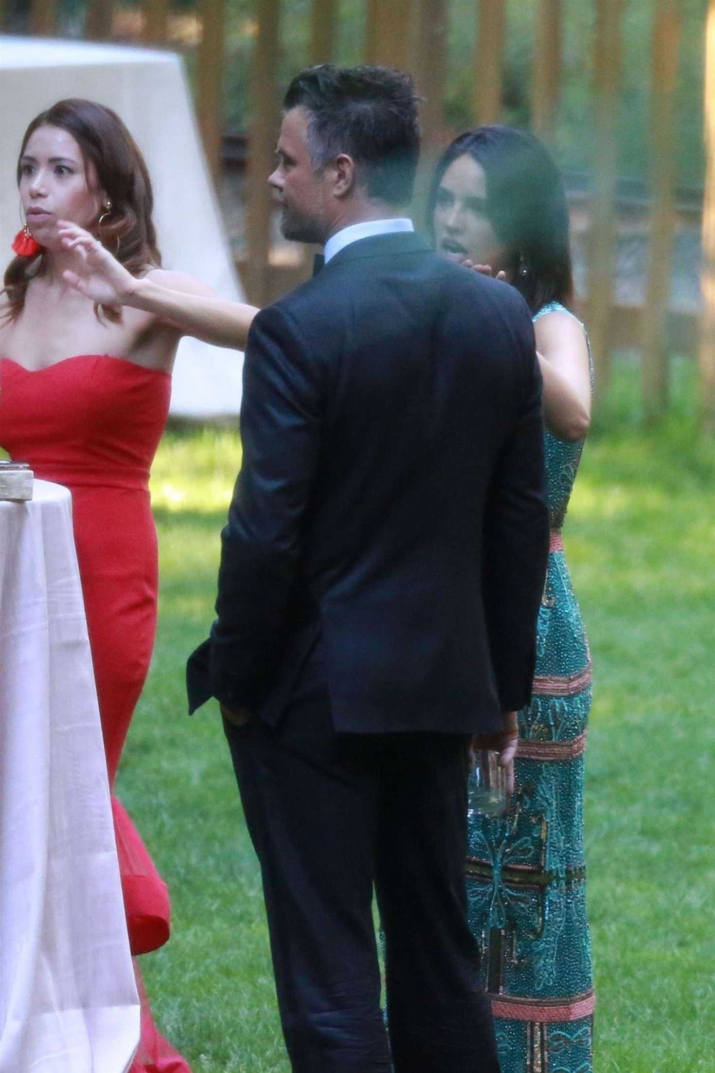 Eiza-Gonzalez-and-Josh-Duhamel-at-Ashley-Greenes-Wedding-1
