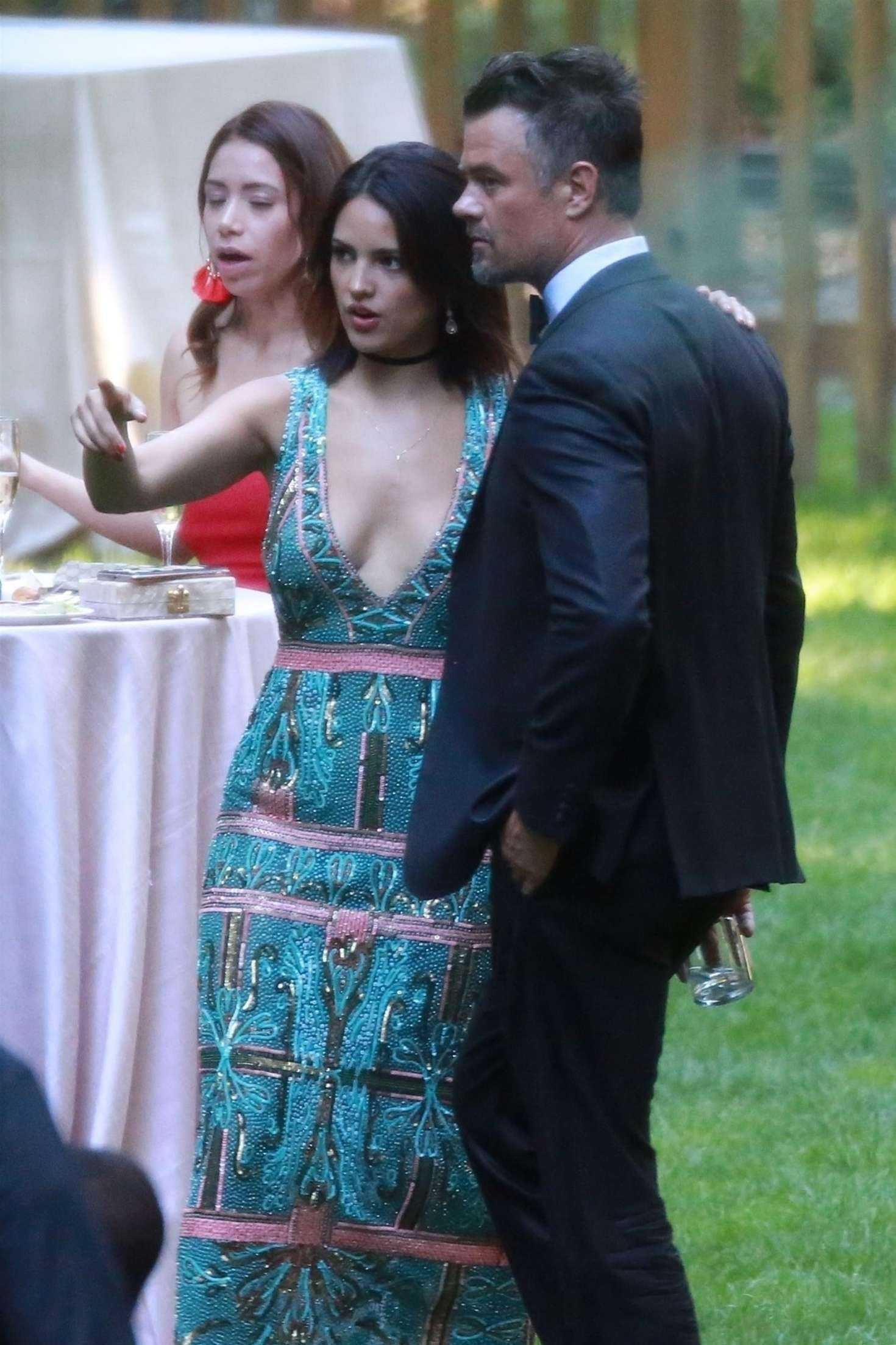 Eiza-Gonzalez-and-Josh-Duhamel-at-Ashley-Greenes-Wedding-10