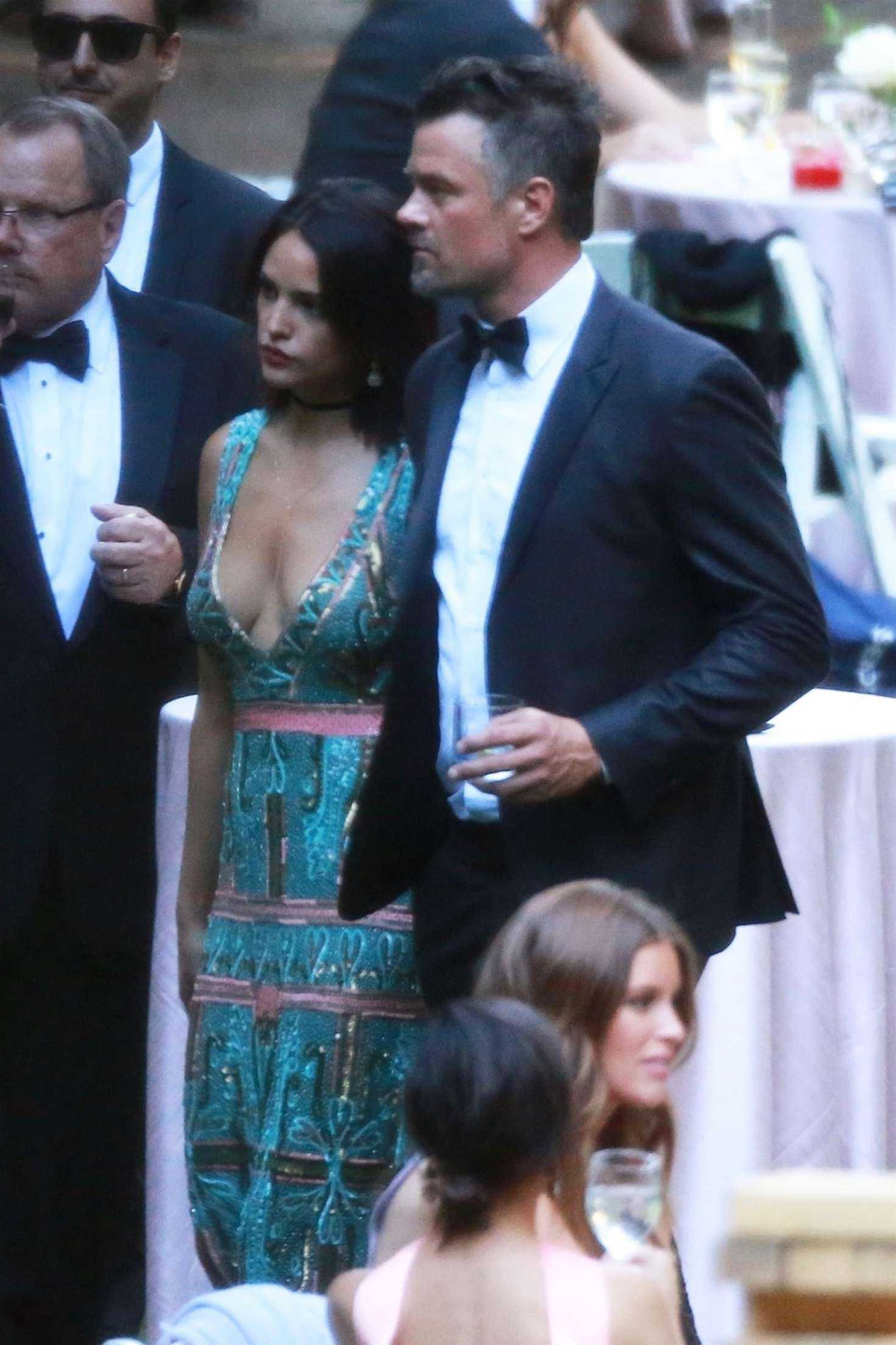 Eiza-Gonzalez-and-Josh-Duhamel-at-Ashley-Greenes-Wedding-11