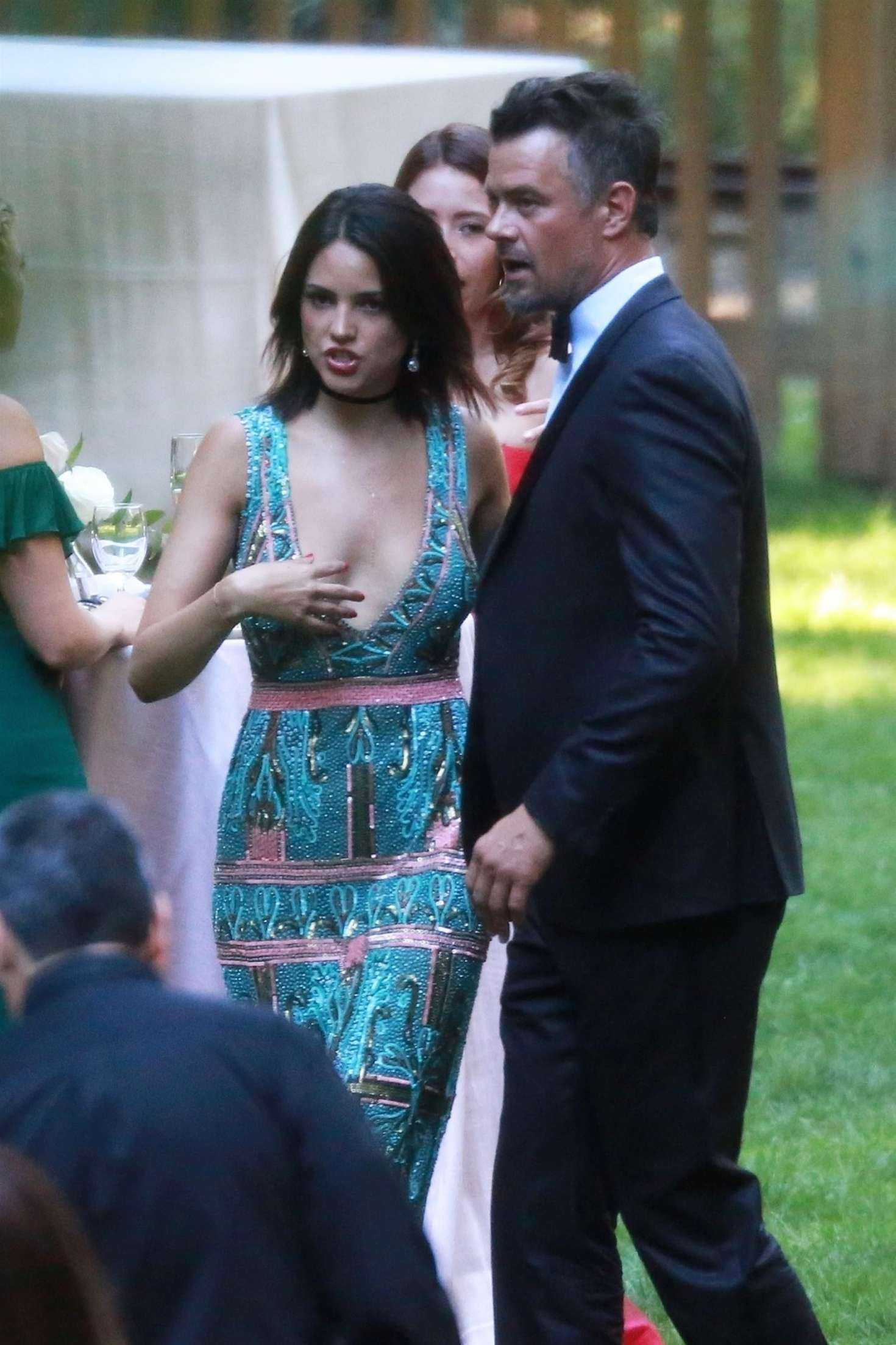 Eiza Gonzalez and Josh Duhamel at Ashley Greene’s Wedding in San Jose