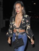 Georgia May Foote Outside STK in London