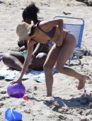 Jenna Dewan Tatum in Bikini at Beach in Malibu