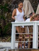 Jennifer Lopez Birthday Celebration on a Boat in Nassau