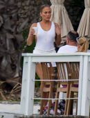 Jennifer Lopez Birthday Celebration on a Boat in Nassau