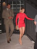 Jennifer Lopez Leggy, Out in West Hollywood