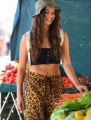 Kira Kosarin at Farmers Market in Studio City