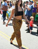 Kira Kosarin at Farmers Market in Studio City