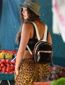 Kira Kosarin at Farmers Market in Studio City