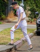 Kristen Stewart and Stella Maxwell Papped in Los Feliz
