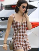Lucy Hale Leggy, Out in Studio City