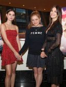 Maia Mitchell and Camila Morrone at the Screening of ‘Never Goin’ Back’ in Hollywood