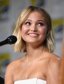 Olivia Holt in "Marvel's Cloak & Dagger" Panel during Comic-Con in San Diego