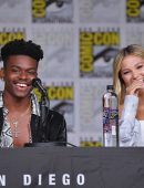 Olivia Holt in "Marvel's Cloak & Dagger" Panel during Comic-Con in San Diego