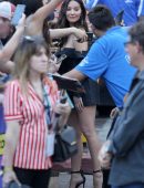 Olivia Munn Outside 'Conan' at Comic-Con in San Diego