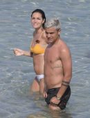 Oriana Sabatini Booty in Bikini at the Beach in Mykonos