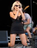Pixie Lott Performing Live at Cornbury Festival in Oxfordshire